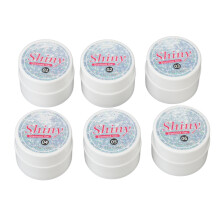 Glitter-Nagellack-Set 6 Farben Holografisch UV-Entfernbar