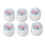 Glitter-Nagellack-Set 6 Farben Holografisch UV-Entfernbar 1