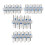 40 Stz Keramik-Edelstahl-Nageldrillbits Set 4