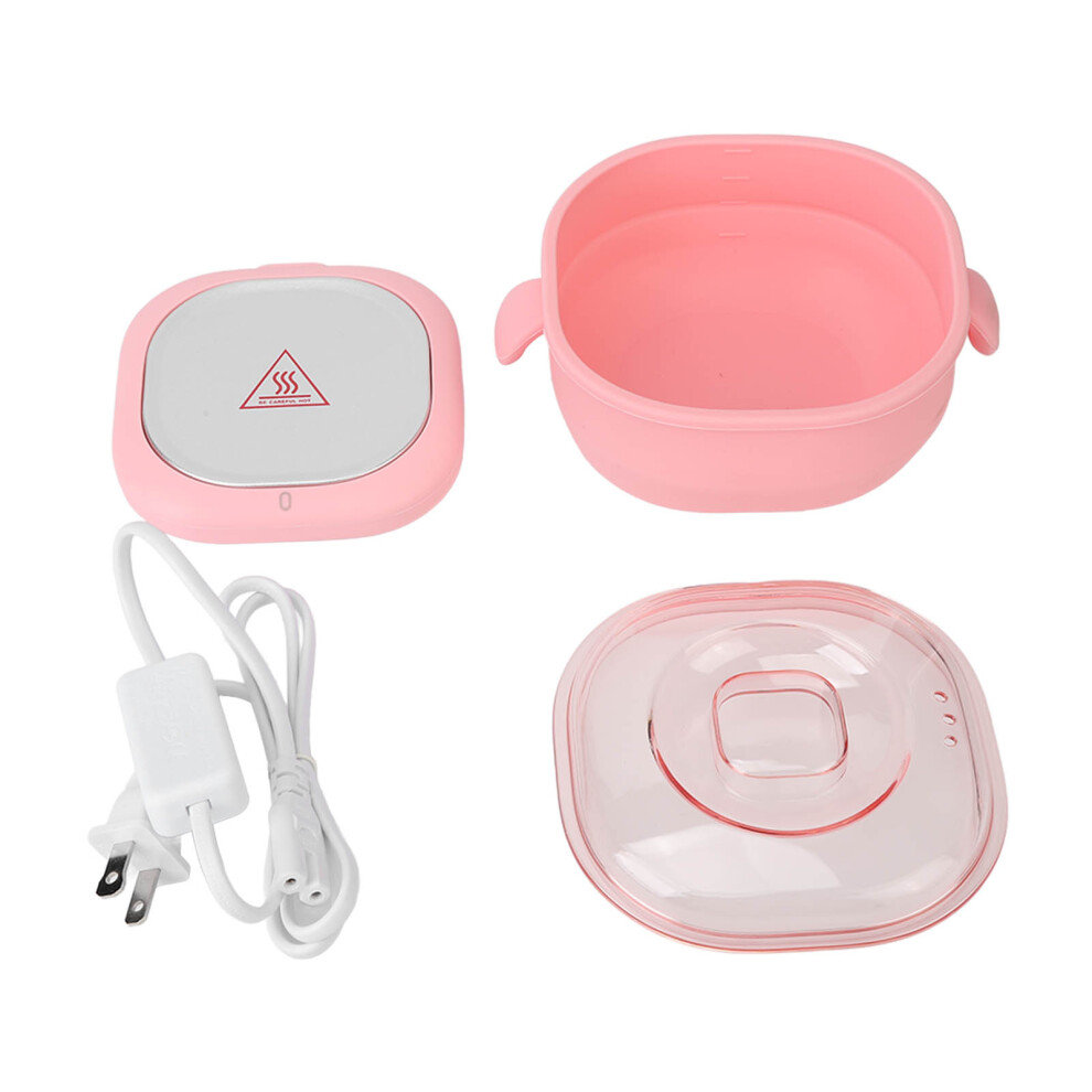 Pink Electric Wax Warmer 400Ml Silicone Liner 100W