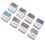 Nagellack-Kleber-Set 8 Farben Glitzer Sequins Art Gel 5