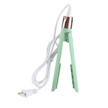 (Green) Mini-Haarlockenstab Schnellheizung Für Alle Haartypen