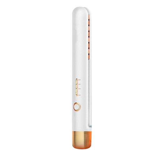 (White) Elektrischer Lockenstab Mini 2-in-1 Nass/Trocken Corn Plate