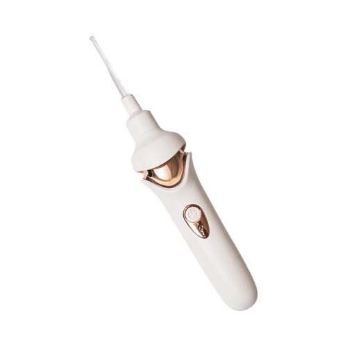 (White) Cucchiaio LED Ricaricabile per Pulizia Orecchie Bianco 1