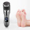 (Black) Electric Foot Callus Remover LCD 3 Grinding Heads 5