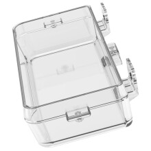 Reptil Matnings Transparent Hållare För Reptiler (L)