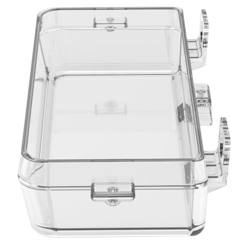 Reptil Matnings Transparent Hållare För Reptiler (L) 2