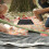 1 St Aluminiumlegering Fällbart Bord Camping Skrivbord Svart 11