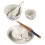 1Ensemble Japonaise Céramique Bois Clair Pour Maison 5
