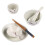1Ensemble Japonaise Céramique Bois Clair Pour Maison 10