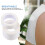 2 Ftp Hållbara Stretch-Klistrande Bandage För Sårfixering (Vit) 11