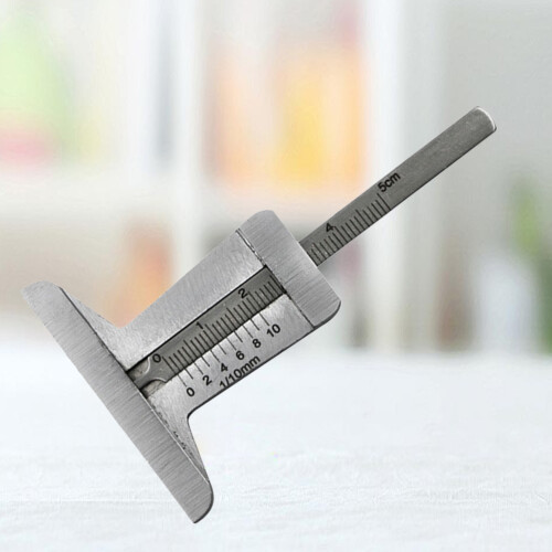 Stainless Steel Tread Depth Gauge 0-50 mm 2