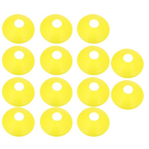 14Pcs Professionella Fotbollskoner Skarphetskon Träningsdiscar