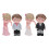 2Paren Paar Decoratieve Liefdesbeelden Taartversiering 11