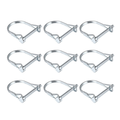 10Pcs Säkerhetskopplingsstift Rund Trådhållare Kopplingsaxelstift