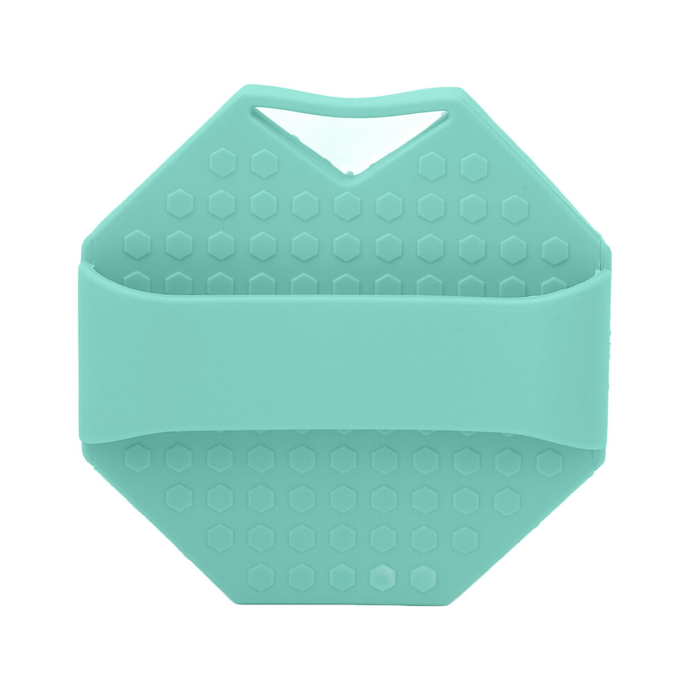 Green/Pink () Silicone Body Scrubber Exfoliating Mild Ergonomic Food Grade