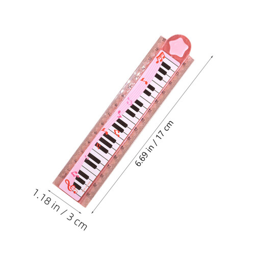 10Pcs Användning Linjaler Multifunktion Bärnlina 1
