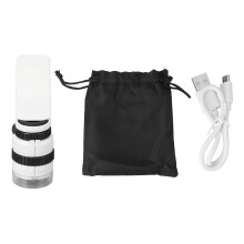 Clip On Loupe 60X LED USB Rechargeable Phone Magnifier