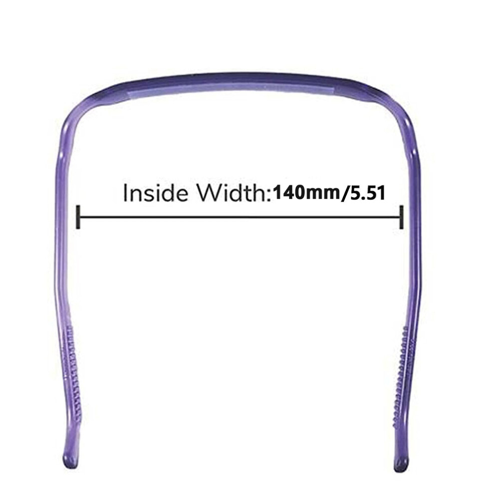 Unisex Thick Curly Hair Large Headband Invisible Hoop Sunglasses 2Pcs