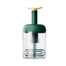 (Blackish Green) Schaumcreme-Generator rotierend manuell reichlich pink