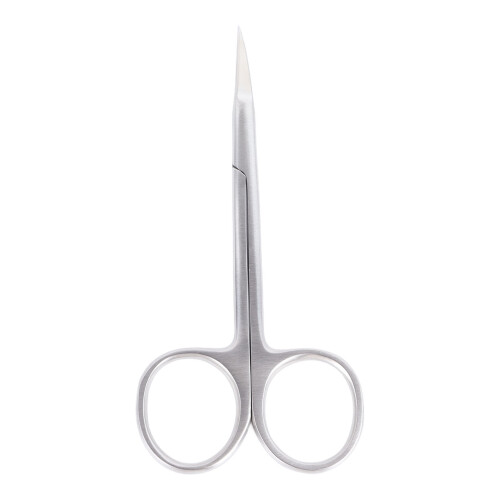 Precise Stainless Steel Curved Blade Cuticle Scissors 1