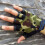 1 Par Barns Halvfingeriga Klätter- Cyklingshandskar (Camouflage) 9