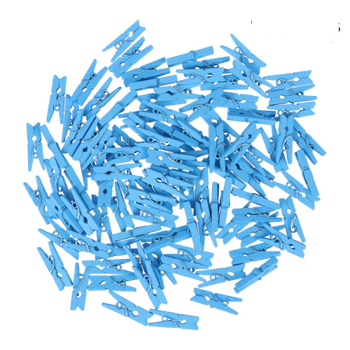 100 Pcs Mini Pennor Hållare För Konstverk