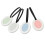 4PCS Scented Wax Sachets Hanging Rope Fresh 2