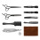 Haarschneid-Schere-Set Edelstahl Friseur 5