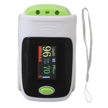 Fingertip Pulse Oximeter OLED Blood Oxygen Monitor Green