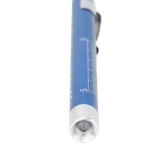 (Blue) Torcia LED Testa Concava Alluminio Medica Nera