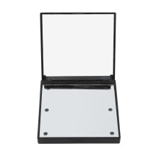 (Black) Reise-Make-up-Spiegel LED 2X Weiß