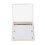 (Pink) Reise-Make-up-Spiegel LED 2X Weiß 1
