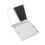 (White) Reise-Make-up-Spiegel LED 2X Weiß 3
