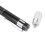 (Black) Torcia LED Testa Concava Alluminio Medica Nera 2