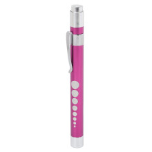 (Purple) Gelbe LED-Schreiberlampe mit Konkavkopf & Pupillenmesser