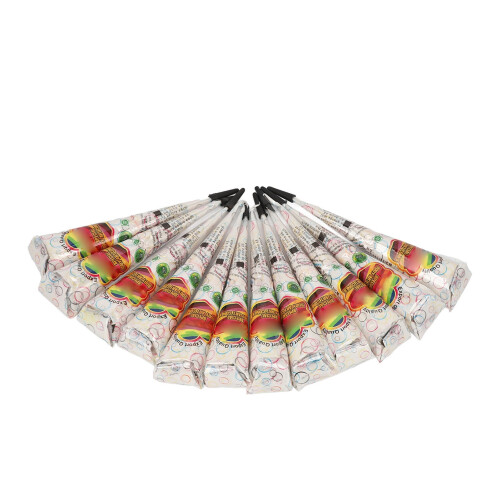 12pcs Waterproof Semi Permanent Tattoo Paste Cone 1