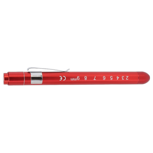 (Red) Lampada LED Gialla Medica a Penna per Infermieri 1