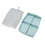 4 Grid Powder Puff Container Portable Makeup Puff Storage Holder 5