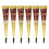 12pcs Temporary Tattoo Paste Dark Red Lasting 5-7 Days 5