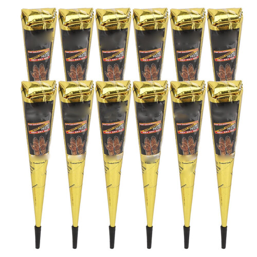 12pcs Temporary Tattoo Paste 25g Long Lasting 1