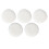 5x Make-up-Puderquaste Doppelseitig Hautfreundlich 1