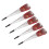 12pcs 25g Temporary Tattoo Paste Cone Shaped 5-7 Days Cherry Red 4