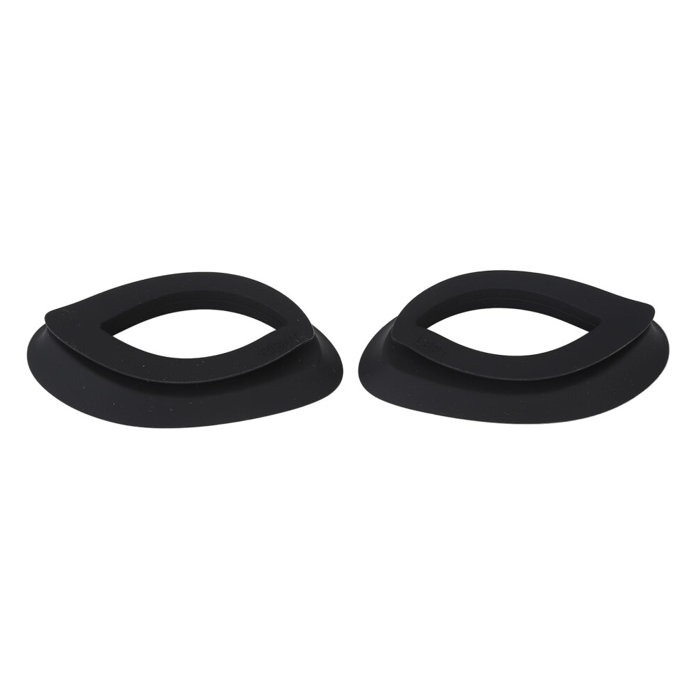 (Black) LED Photon Facial Eye Cover Silicone Patch for Skin Rejuvenation