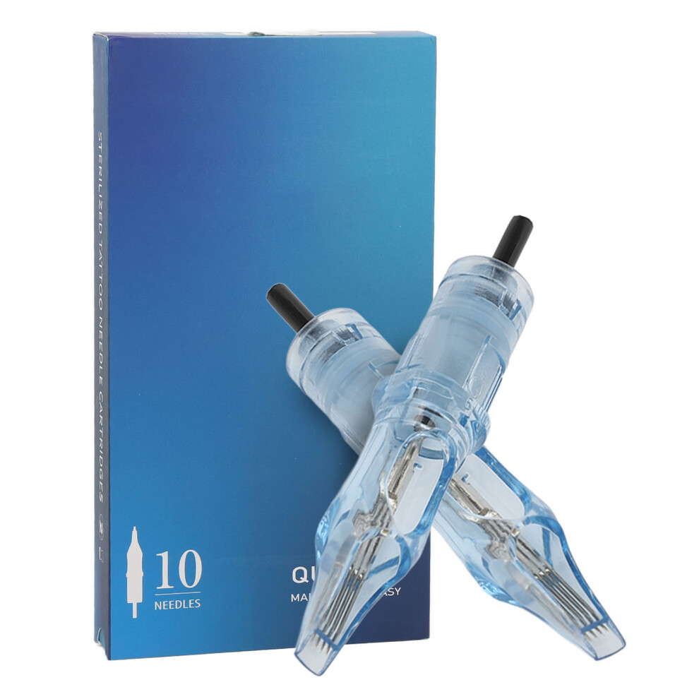 (1209M1) 10pcs Disposable Stainless Steel Tattoo Needles 5mm Stroke 1209M1
