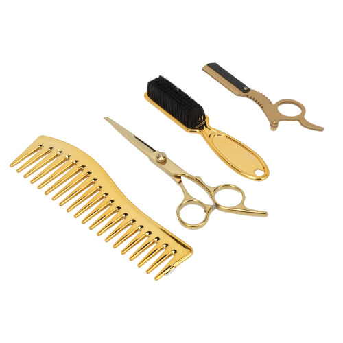 Edelstahl-Frisierschere Set Barber Scheren Kit
