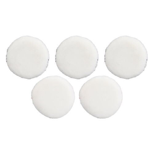5x Gesichtspuder-Puffer, doppelseitig weich 1