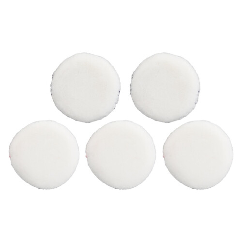 5x Make-up-Puderquaste Doppelseitig Hautfreundlich 1
