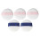 5x Make-up-Puderquaste Doppelseitig Hautfreundlich 5