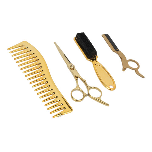 Edelstahl-Frisierschere Set Barber Scheren Kit 1